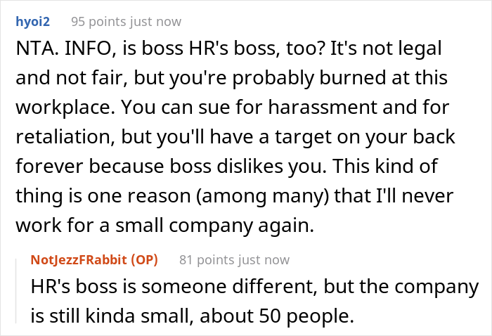 Woman Applauded For Standing Her Ground After Learning Her Boss Calls Her &ldquo;Jessica Rabbit&rdquo;