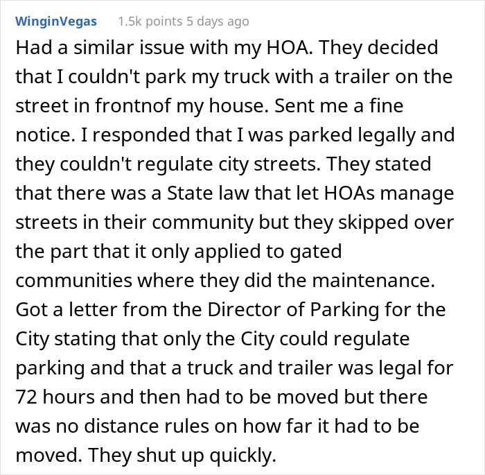 &ldquo;It Was Glorious&rdquo;: Car Owner Maliciously Complies With HOA&rsquo;s New Rules, They Regret It Almost Immediately