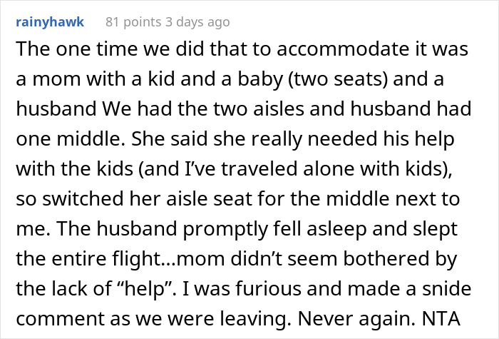Woman Causes A Scene On A Plane After A Man Who Paid Extra Just To Be There Refused To Switch Seats With Her