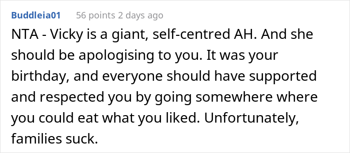 &ldquo;AITA For Leaving After I Found Out My SIL Was Lying About Her Food Allergy?&rdquo;