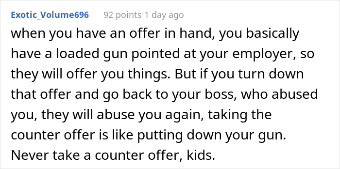 Underpaid Employee Quits And Gets Offered Double The Salary, Teaches Company A Lesson On Valuing Employees Underpaid Employee Quits And Gets Offered Double The Salary, Teaches Company A Lesson On Valuing Employees