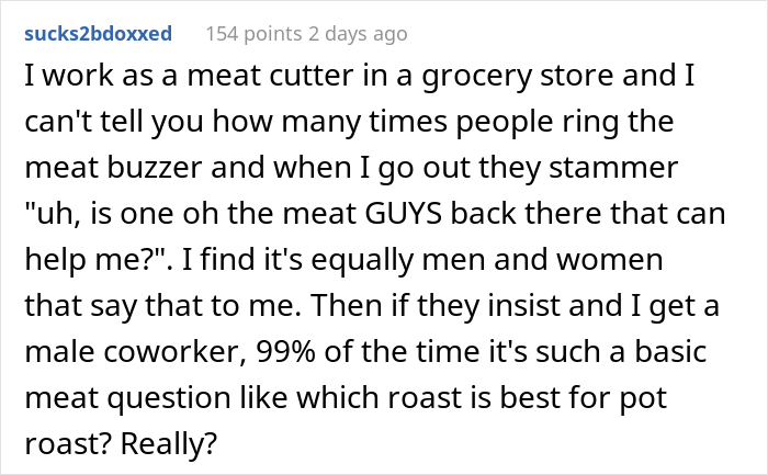 Sexist Customer Demands Female Employee Get "One Of The Boys'', They Maliciously Comply Sexist Customer Demands Female Employee Get "One Of The Boys'', They Maliciously Comply