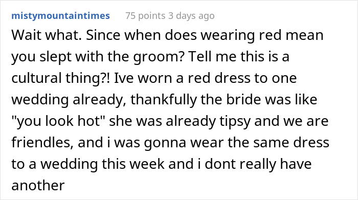 Woman Wears Red Dress To Cousin's Wedding To Show That She Slept With The Groom First, But The Bride Outsmarts Her