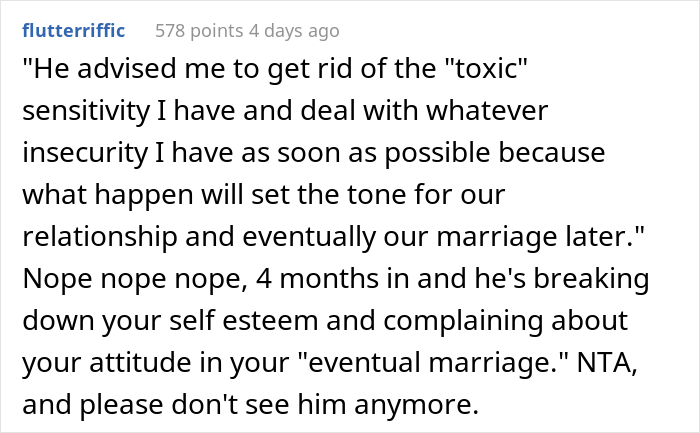 Woman Storms Out From A Dinner With Boyfriend After He Claims His Dog Thinks She's Ugly