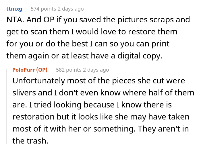 Woman Calls It Quits After Boyfriend’s Daughter Destroyed Her Photos And Used Them For Her Scrapbook Woman Calls It Quits After Boyfriend’s Daughter Destroyed Her Photos And Used Them For Her Scrapbook