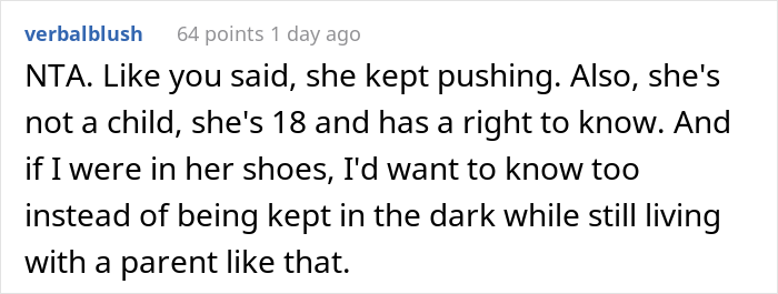 Woman Moves Out The Night She Turns 18 Because She Can’t Stand Her Dad As She Realized Her Parents Divorced Because He Was So Mean To Her Woman Moves Out The Night She Turns 18 Because She Can’t Stand Her Dad As She Realized Her Parents Divorced Because He Was So Mean To Her