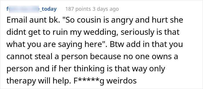 Woman Wears Red Dress To Cousin's Wedding To Show That She Slept With The Groom First, But The Bride Outsmarts Her
