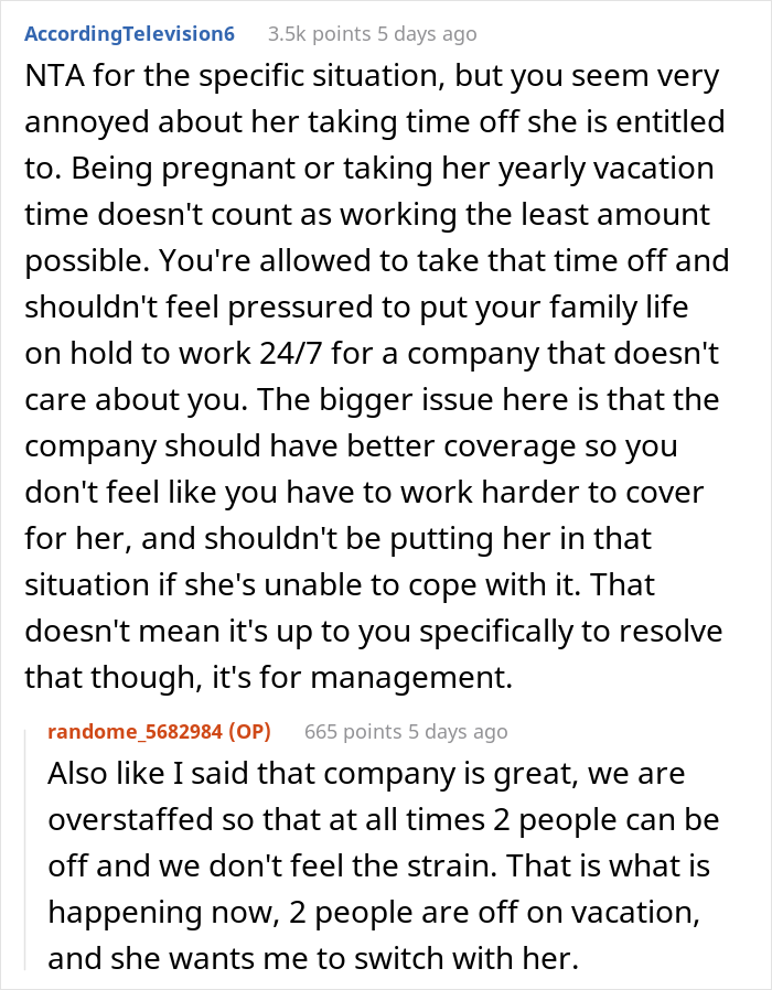 Childfree Woman Wonders If She's A Jerk For Refusing To Help Out Coworker With 5 Kids
