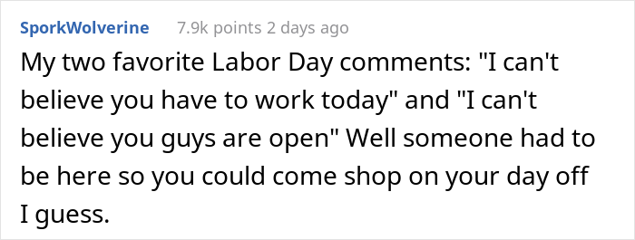 Person Asks The Internet "Can Someone Tell Me Why I&rsquo;m Working On Labor Day?" And People Chime In