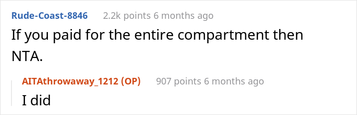 Traveler Is Told She Was Wrong For Asking A Woman With A Service Dog To Leave Her Compartment She Paid For So She Wants The Internet’s Opinion Traveler Is Told She Was Wrong For Asking A Woman With A Service Dog To Leave Her Compartment She Paid For So She Wants The Internet’s Opinion