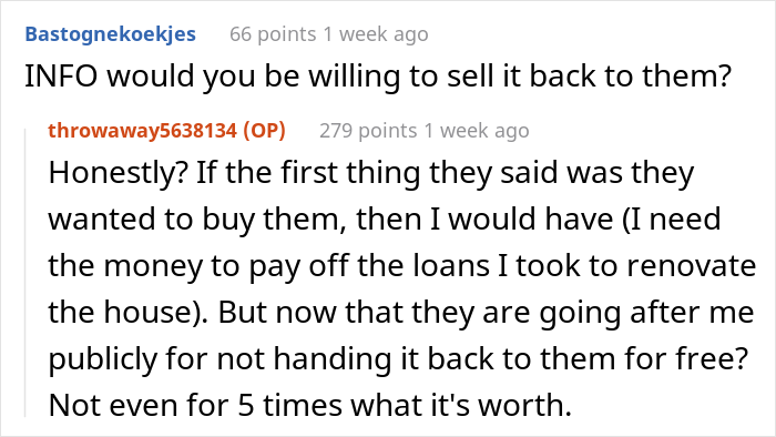 Woman Buys Ex-Hoarder's Home With All Of Their Belongings, Spends 4 Years Cleaning When Relatives Start Demanding Heirlooms They Didn't Want Woman Buys Ex-Hoarder's Home With All Of Their Belongings, Spends 4 Years Cleaning When Relatives Start Demanding Heirlooms They Didn't Want
