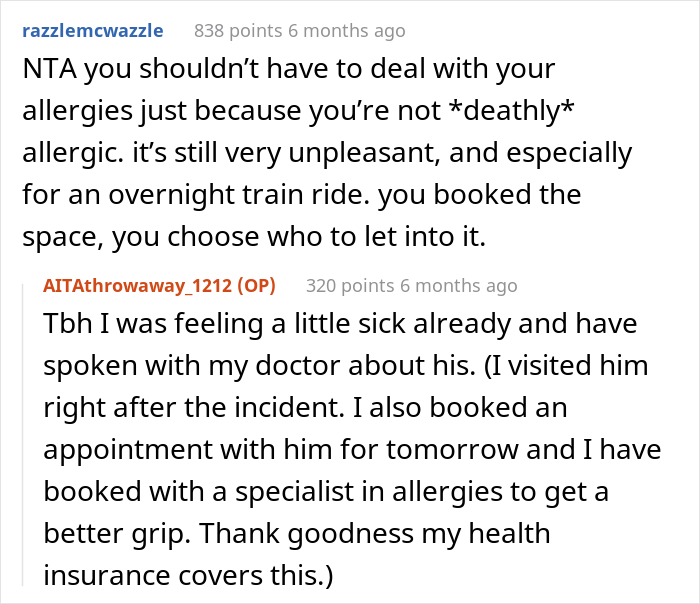 Traveler Is Told She Was Wrong For Asking A Woman With A Service Dog To Leave Her Compartment She Paid For So She Wants The Internet’s Opinion Traveler Is Told She Was Wrong For Asking A Woman With A Service Dog To Leave Her Compartment She Paid For So She Wants The Internet’s Opinion