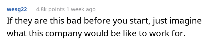 Unemployed Candidate Is Told At The Job Interview That They Should Happily Accept Any Offer Above $0, They Just Stand Up And Leave