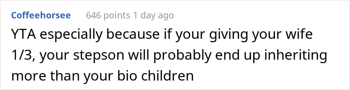 Dad Is Planning To Leave An Equal Inheritance To His Two Adult Kids And Now Teenage Stepson, His Kids Get Upset And The Internet Is On Their Side Dad Is Planning To Leave An Equal Inheritance To His Two Adult Kids And Now Teenage Stepson, His Kids Get Upset And The Internet Is On Their Side
