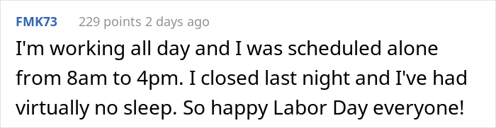 Person Asks The Internet "Can Someone Tell Me Why I&rsquo;m Working On Labor Day?" And People Chime In