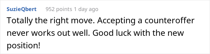 Underpaid Employee Quits And Gets Offered Double The Salary, Teaches Company A Lesson On Valuing Employees Underpaid Employee Quits And Gets Offered Double The Salary, Teaches Company A Lesson On Valuing Employees
