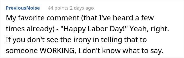 Person Asks The Internet "Can Someone Tell Me Why I&rsquo;m Working On Labor Day?" And People Chime In