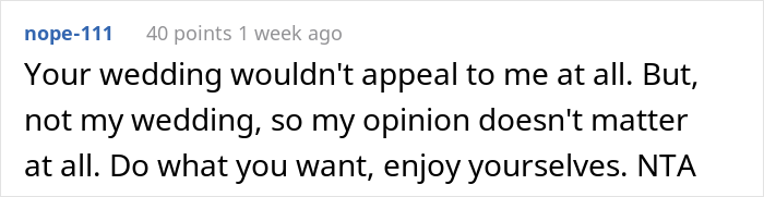 “AITA For Not Changing My Wedding Theme?” “AITA For Not Changing My Wedding Theme?”