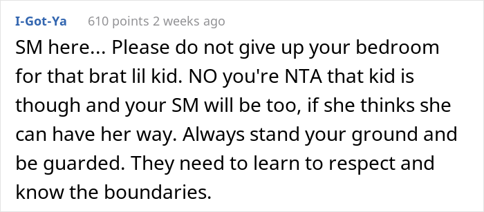 &ldquo;AITA For Telling My Stepmom That I Won&rsquo;t Give Up My Room So Her Daughter Can Have It?&rdquo;
