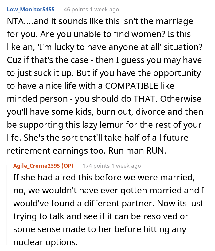 The Internet Backs Husband For "Ruining" Family Dinner Because He Is The Only One Not On Board With Wife's Stay-At-Home Idea