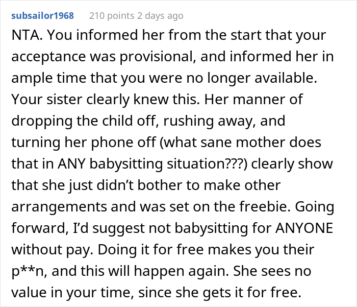 Parents 'Make' Aunt Babysit Even Though She Warned Them She Was Unavailable, Family Drama Ensues When She Then Leaves The Baby With A 'Stranger'
