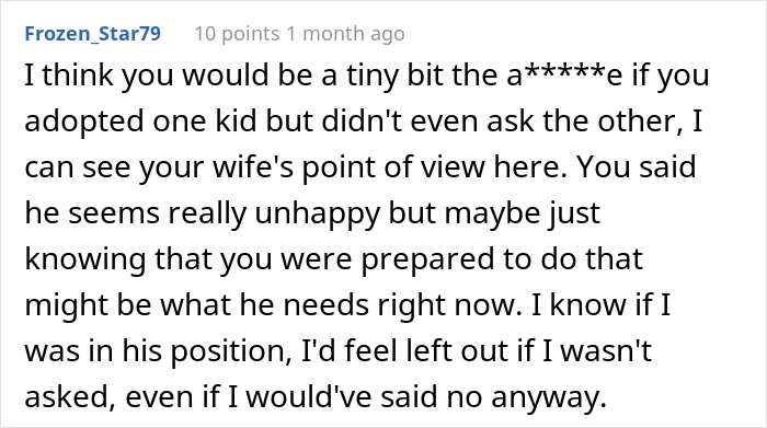 Wife Is Furious After Husband Says He Only Wants To Adopt One Of Her Two Children, But The Internet Supports Him