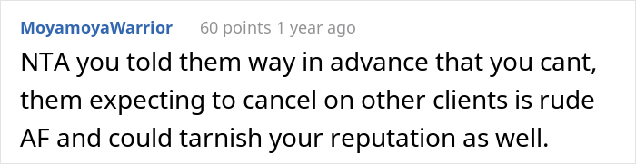 Woman Refuses To Let Down A Client Who Booked A Year In Advance Just So Parents Can Go On A Dog-Free Trip, Gets Called A Jerk