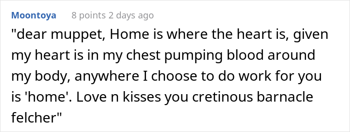 Boss Refuses To Admit To His Hilariously Dumb Mistake, Enforces An Absurd Work-From-Home Policy Instead