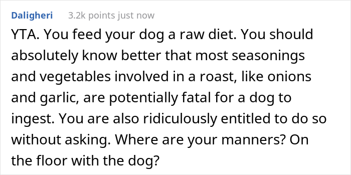 Guy Prepares Dinner For His Girlfriend, Gets Mad When She Decides To Feed Her Dog The Leftovers And Asks Her To Leave