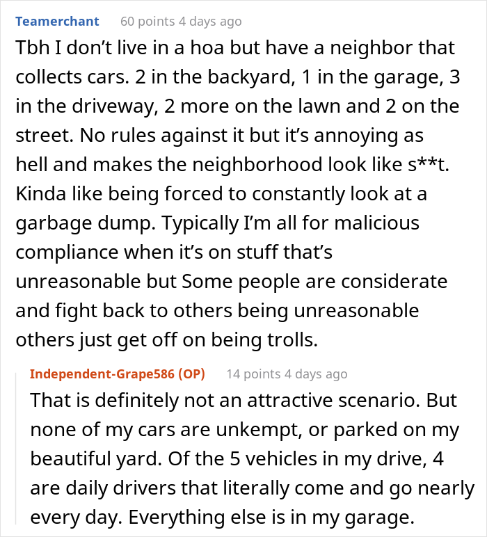 &ldquo;It Was Glorious&rdquo;: Car Owner Maliciously Complies With HOA&rsquo;s New Rules, They Regret It Almost Immediately