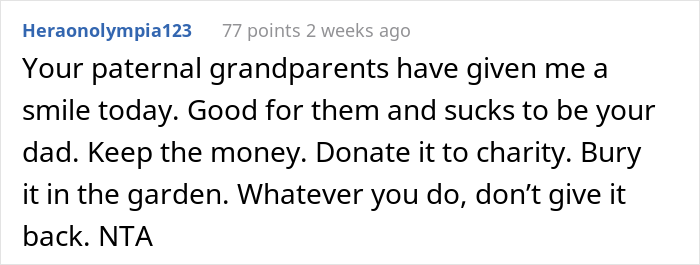 "My Father Never Paid Child Support": Grandparents Learn Their Son Basically Abandoned His Daughter, Teach Him A Lesson "My Father Never Paid Child Support": Grandparents Learn Their Son Basically Abandoned His Daughter, Teach Him A Lesson