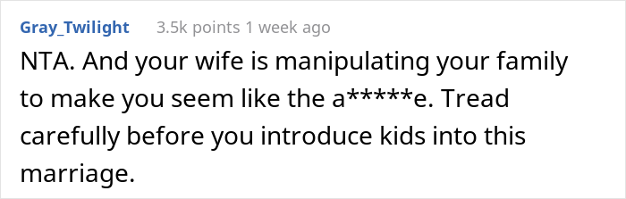 The Internet Backs Husband For "Ruining" Family Dinner Because He Is The Only One Not On Board With Wife's Stay-At-Home Idea