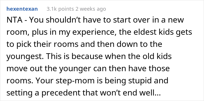 &ldquo;AITA For Telling My Stepmom That I Won&rsquo;t Give Up My Room So Her Daughter Can Have It?&rdquo;
