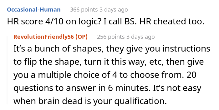 HR Makes Employees Take A Skill Test Designed For New Hires, They Maliciously Comply, HR Ends Up Scoring The Lowest