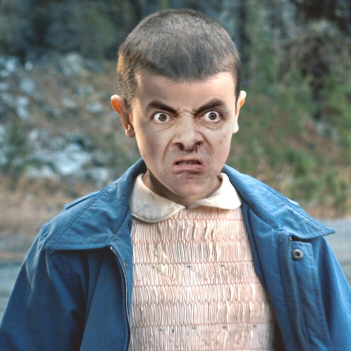 I Photoshopped The Face Of Mr. Bean On Other Famous Celebrities (13 Pics)