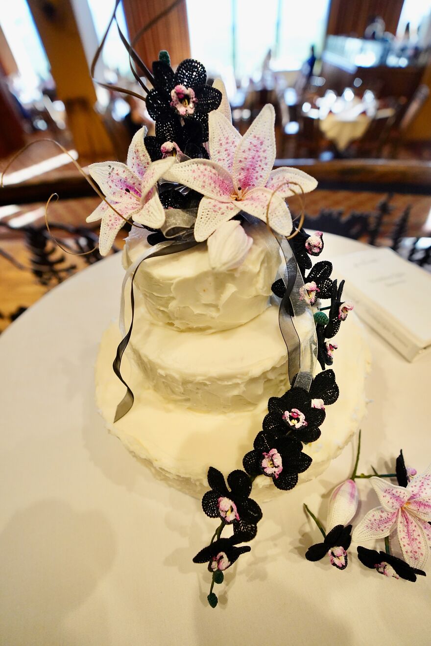 I Crocheted All Of My Own Wedding Flowers