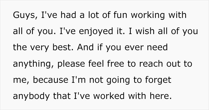 Man Who Has Lost A Brother, A Wife And A Child Resigns And Tells His Team To Spend Their Time With Their Families Instead Of Wanting To Earn More