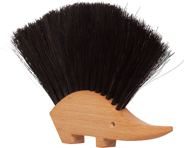 Hedgehog Table Brush