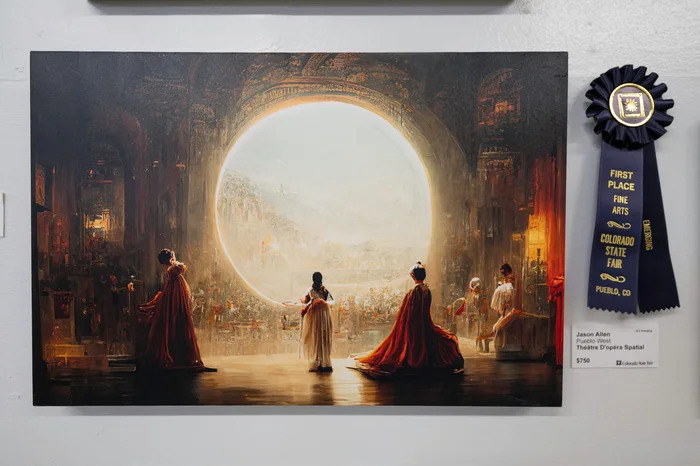 This AI-Generated Artwork Won 1st Place At Fine Arts Contest And Enraged Artists