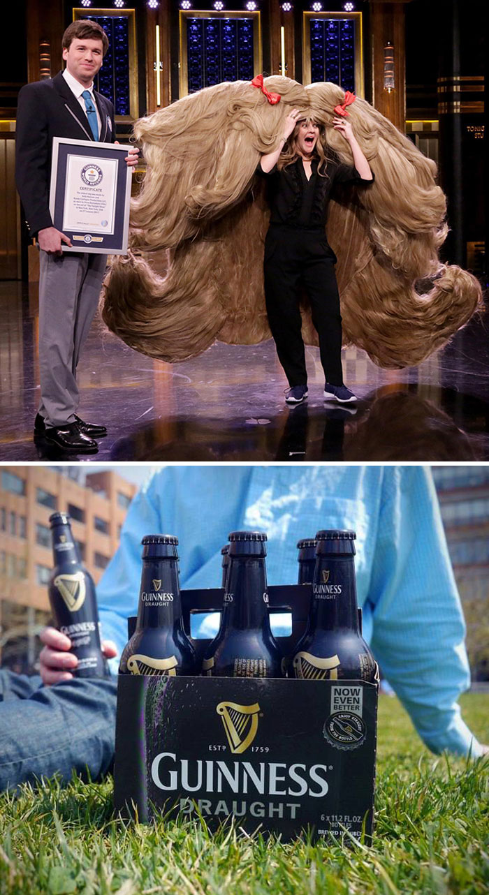 Guinness - The Famous Brand Of Beer And "The Book Of Records"