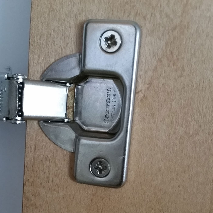 Apparently, Ferrari Made The Hinges On My Kitchen Cabinets