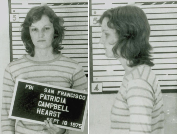 Patty Hearst mugshot 