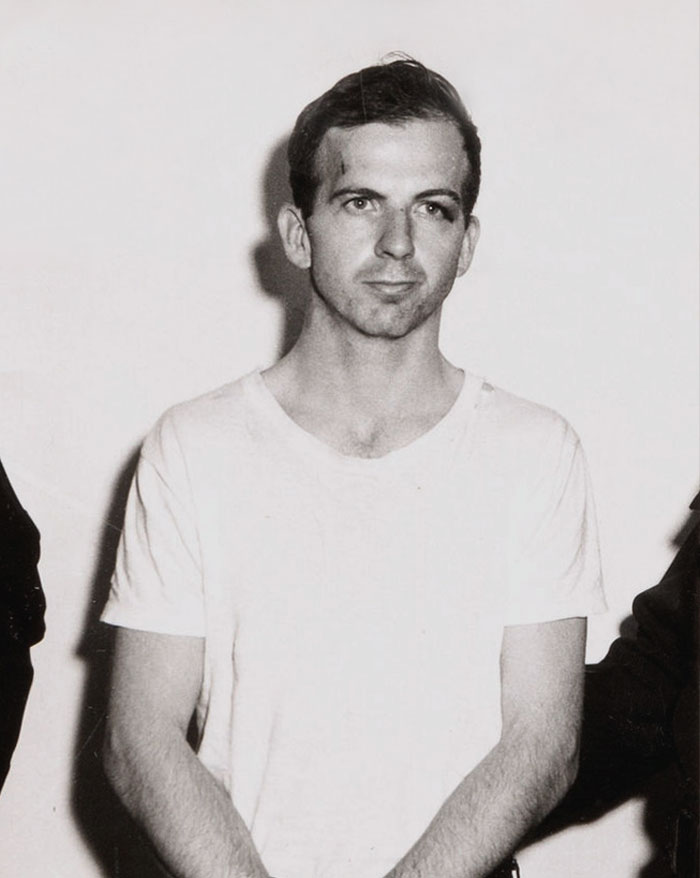 Lee Harvey Oswald mugshot 