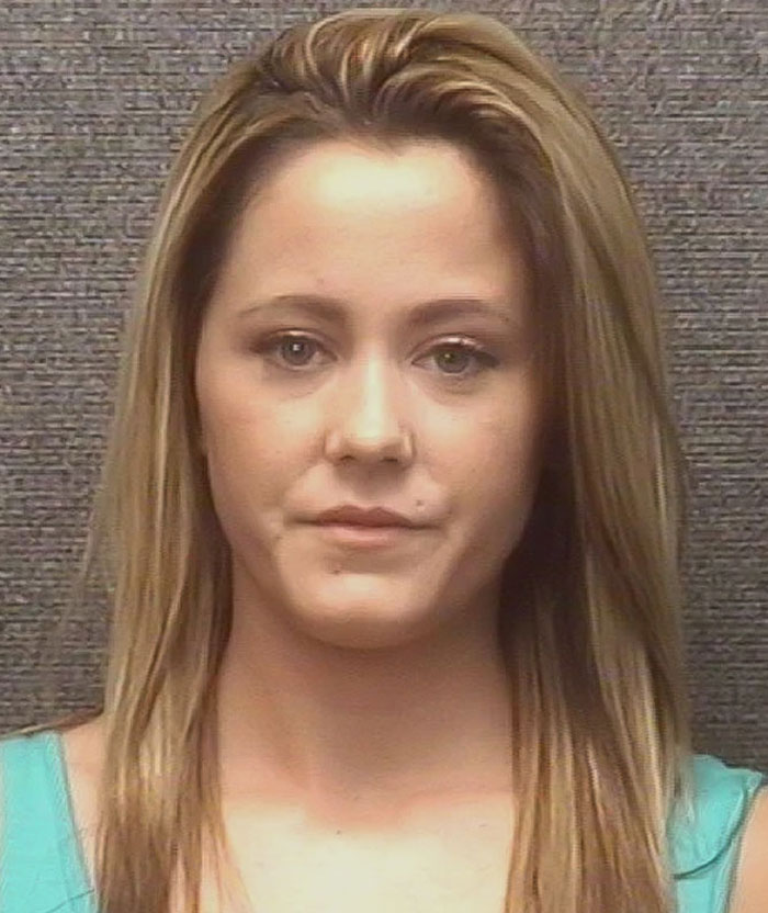 Jenelle Evans mugshot 