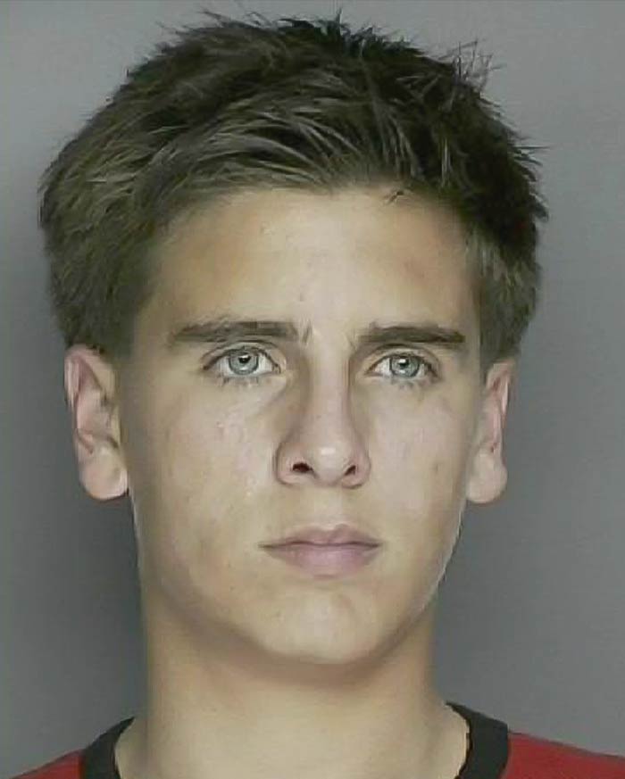 Scott Disick mugshot 