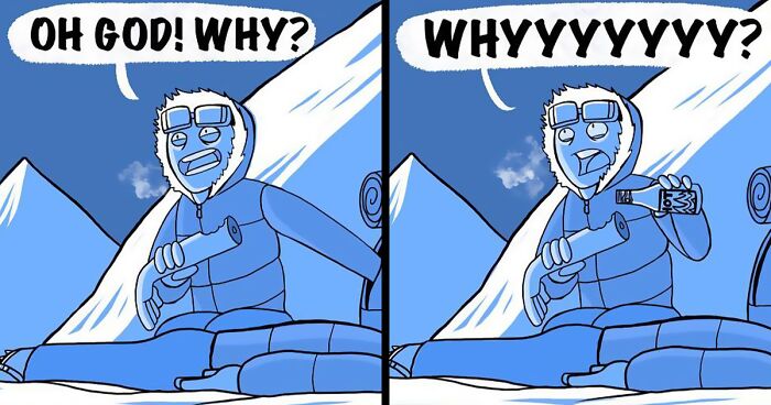 This Artist Draws Sarcastic Comics With Twisted Endings (40 Pics)