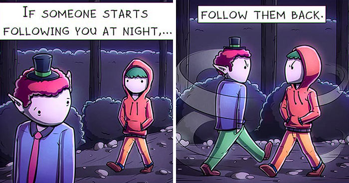 This Lithuanian Artist Loves Surprising People With His Dark Comics (40 New Pics)