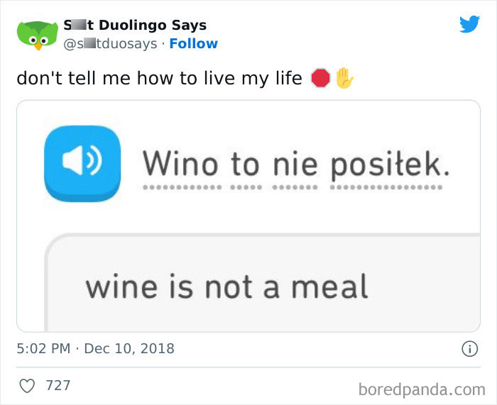Funny Duolingo Sentences