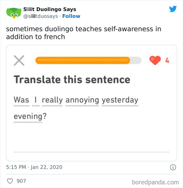 Funny Duolingo Sentences