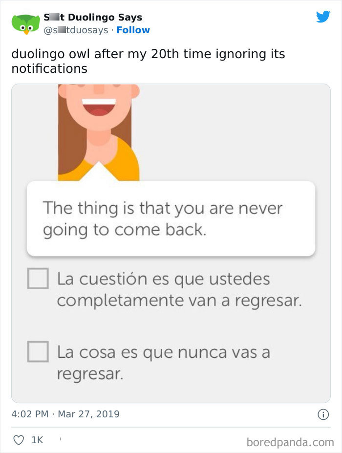 Funny Duolingo Sentences